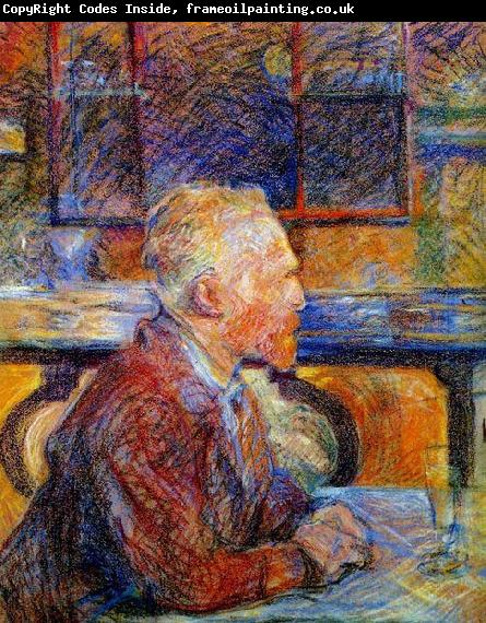 Vincent Van Gogh Vincent van Gogh, pastel drawing by Henri de Toulouse Lautrec